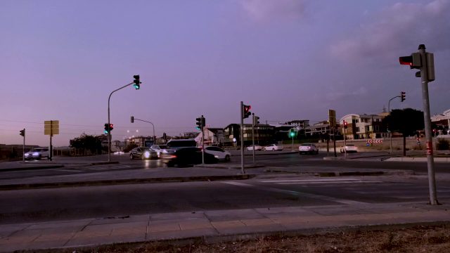 Still frame from Avenue Traffic